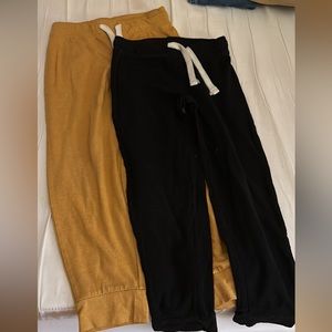 Two pairs old Navy boys joggers